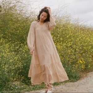 NWT Doen Caraway Dress Toast M